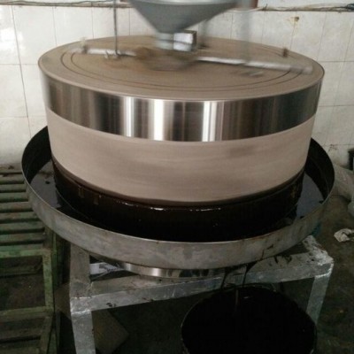 现林石磨100型油脂加工成套设备图4