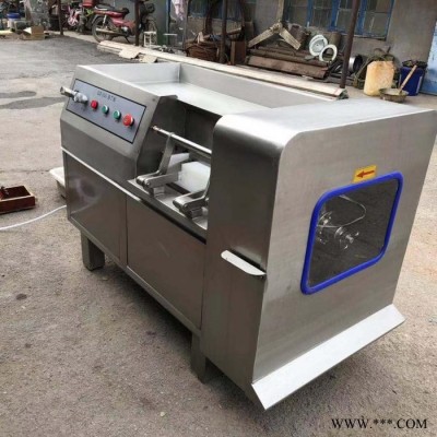 景翔牌QD-350型全自动切丁机 肉粒加工设备 腊肠切丁机图2
