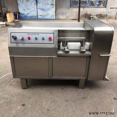 景翔牌QD-350型全自动切丁机 肉粒加工设备 腊肠切丁机图6