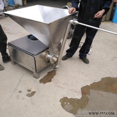 鼎鸿YA-350型香肠加工设备 肉肠灌肠机 鱼肠灌肠机 液压灌肠机 灌肠机价格 红肠加工设备图3