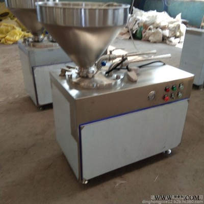 鼎鸿YA-350型香肠加工设备 肉肠灌肠机 鱼肠灌肠机 液压灌肠机 灌肠机价格 红肠加工设备图1