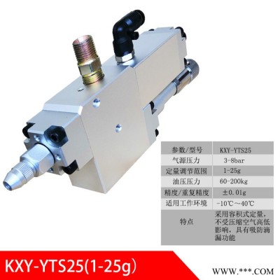 科信源YTS01/1/2/3/25黄油机高压定量阀油脂定量阀