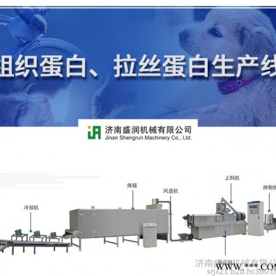 盛润TSE75-S素肉蛋白膨化机  组织蛋白加工设备   大豆蛋白肉加工机械图7