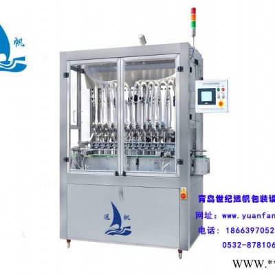 青州直线型油脂灌装机_青岛世纪远帆图3