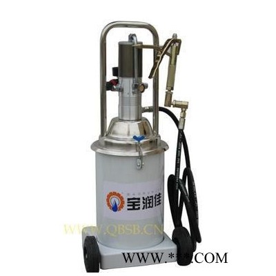 广东高压气动黄油机68213型移动式干油油脂泵加注机图2