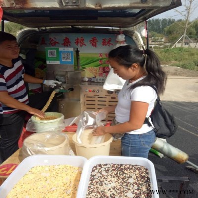 沈阳 自动小米膨化机 五谷杂粮加工 气流膨化机 多功能膨化机hf 休闲食品加工设备图4