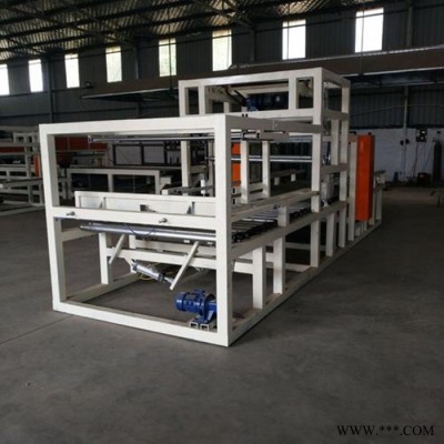 植物秸秆制版机 防火板装饰材料加工设备 一次成型 制板速度快图5