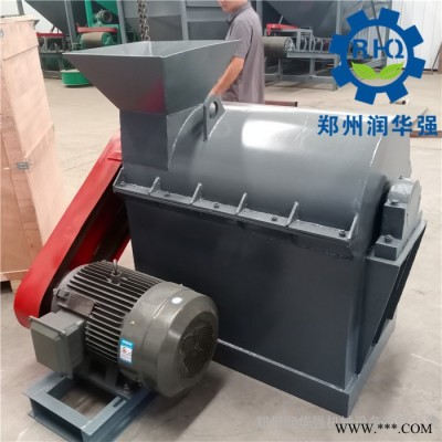 谷壳粉碎设备   加工有机肥小型设备 河南半湿物料粉碎机生产厂家 润华强机械图7