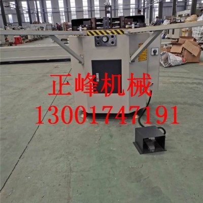 山东断桥铝门窗加工设备价格 断桥铝组角机 挤角机 撞角机铝门窗加工设备图2