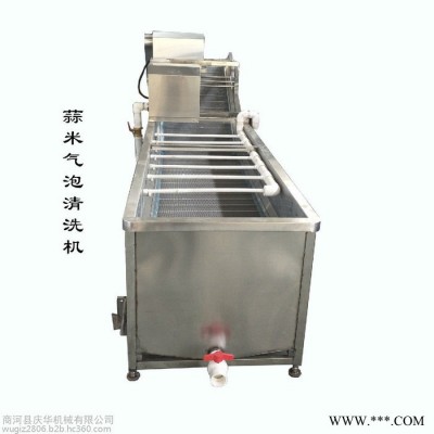 供应蔬菜加工设备 蒜米清洗机 气泡清洗机  辣椒气泡式清洗机图4