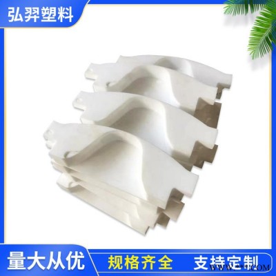 聚乙烯件加工厂家 啤酒罐装机械设备配件加工 upe拨桶导板异形件图2
