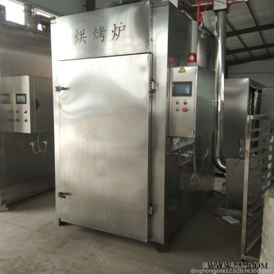 鼎鸿QYX-100型 熟食烟熏加工设备 鸭翅烟熏箱 红肠上色烟熏设备图5