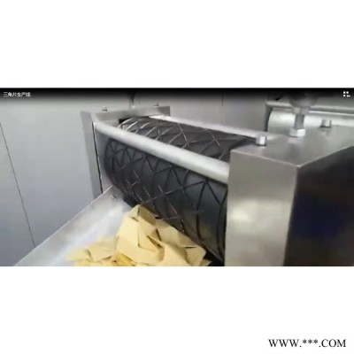 盛润 TSE-75休闲小食品锅巴加工设备 小米锅巴机器设备 脆锅巴生产线厂家图8