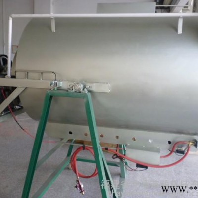 液化气茶叶杀青机 茶叶设备 滚筒式炒青机 安溪友缘机械茶叶加工设备19图3