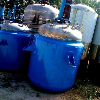搪玻璃反应釜5吨分解锅搅拌油脂化工设备图3