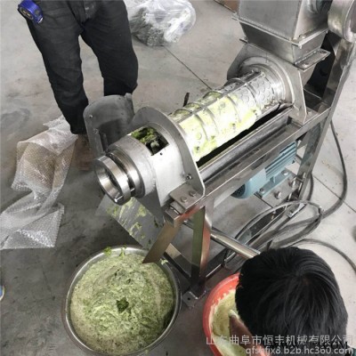 水果加工榨汁机设备 多用途胡萝卜榨汁机 **新型螺旋榨汁机图5