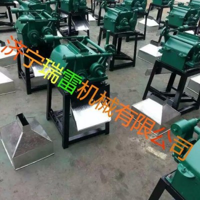 武汉**多功能粮食加工设备  小型电动大豆挤扁机 麦片制扁机报价图8