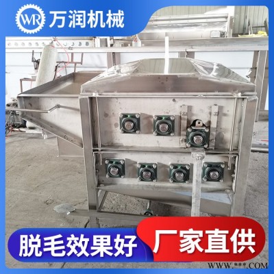 诸城万润 自动屠宰脱毛设备 兔子七辊脱毛设备 加工定制图2