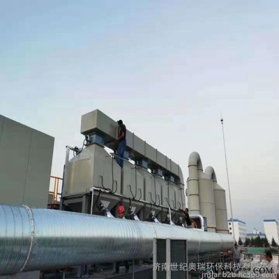 世纪奥瑞厂家加工定制催化燃烧设备 催化燃烧废气处理设备图2