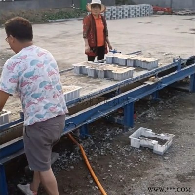 天匠小预制件设备 自动化预制构件布料机 边坡六棱块加工振动设备图7