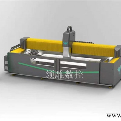 领雕石英石加工中心厨房台面卫浴台面加工设备