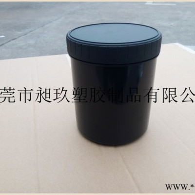 东莞生产1L螺旋塑料罐油墨罐/防伪油墨罐涂料罐油脂罐，结实有内盖密封性非常好图8