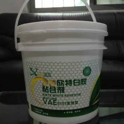 广东塑料桶 4 LUV油墨桶 4L胶水桶涂料桶4L塑料桶化工桶4公斤 油脂桶 色浆桶图3