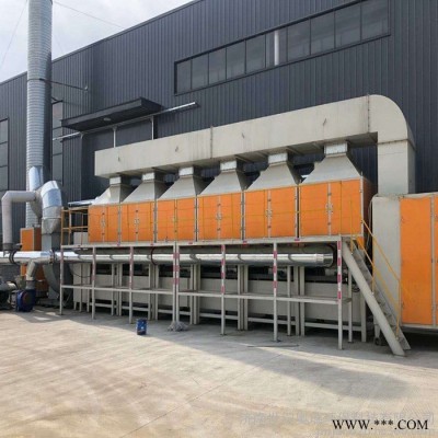 合肥市世纪奥瑞厂家加工定制催化燃烧设备 有机废气处理净化设备图2