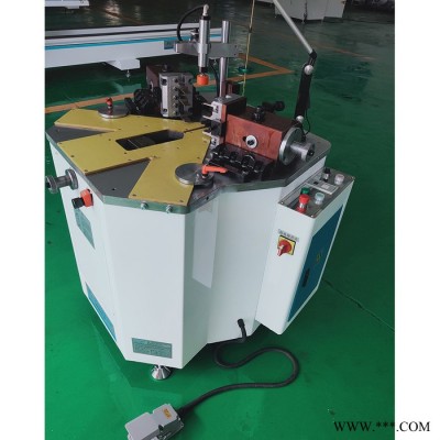 赛斯智能 断桥铝合金加工设备 铝门窗单头液压组角机 系统门窗重型单头组角机图4