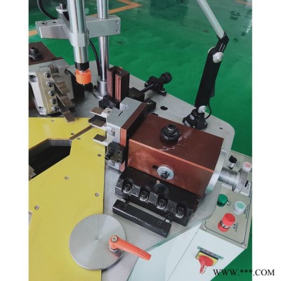 赛斯智能 断桥铝合金加工设备 铝门窗单头液压组角机 系统门窗重型单头组角机图5