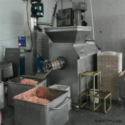 二手肉类加工分离机 食品加工分离设备 不锈钢骨肉分离机销售出价图5