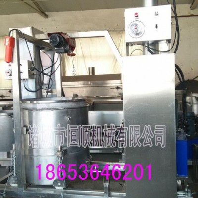 酱菜厂必备酱油酱菜加工设备 酱油糟压榨机 醋糟压榨机图4