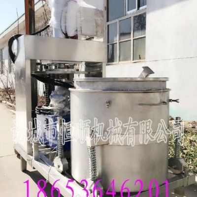 酱菜厂必备酱油酱菜加工设备 酱油糟压榨机 醋糟压榨机图5