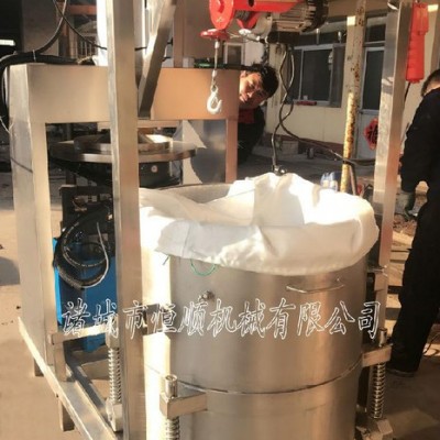 酱菜厂必备酱油酱菜加工设备 酱油糟压榨机 醋糟压榨机图3