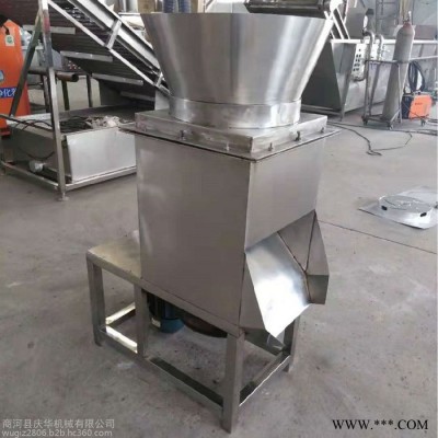 供应庆华大蒜切片机   不锈钢大蒜切片机  蔬菜加工设备图4