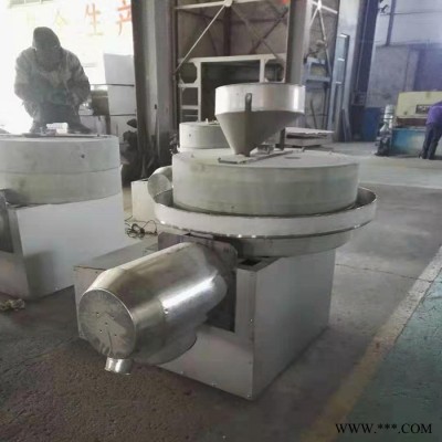 现林石磨XLSM-100 石磨面粉加工设备 小型石磨面粉机 石磨面粉设备 电动五谷杂粮设备小磨香油成套设备 芝麻酱机器图8