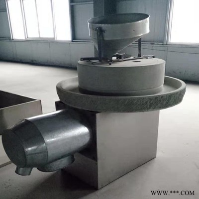 现林石磨XLSM-100 石磨面粉加工设备 小型石磨面粉机 石磨面粉设备 电动五谷杂粮设备小磨香油成套设备 芝麻酱机器图3