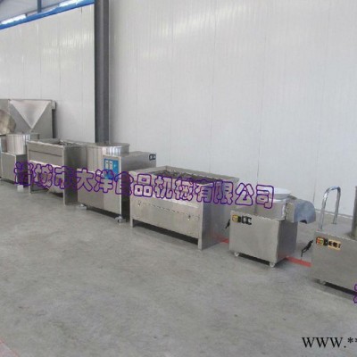 DY200型油炸薯片加工设备薯条线图1
