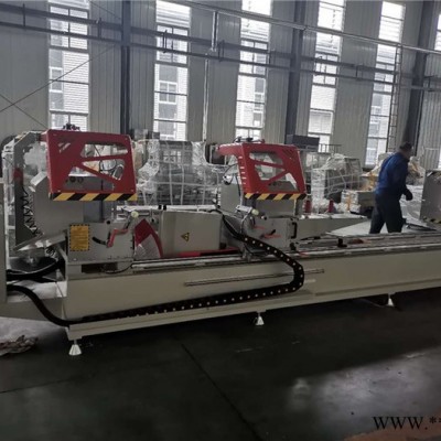 徐汇区门窗加工设备厂家 断桥铝门窗制作设备价格 双头切割锯图1