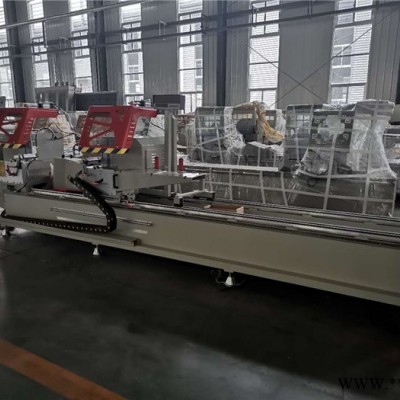 徐汇区门窗加工设备厂家 断桥铝门窗制作设备价格 双头切割锯图2