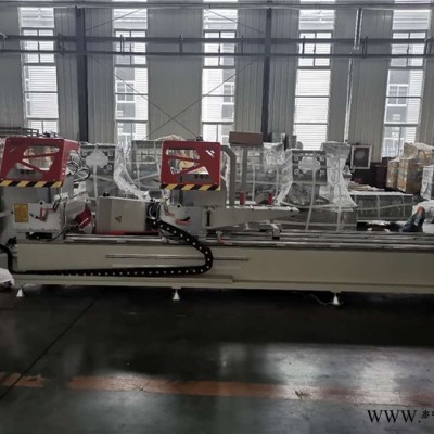 徐汇区门窗加工设备厂家 断桥铝门窗制作设备价格 双头切割锯图4