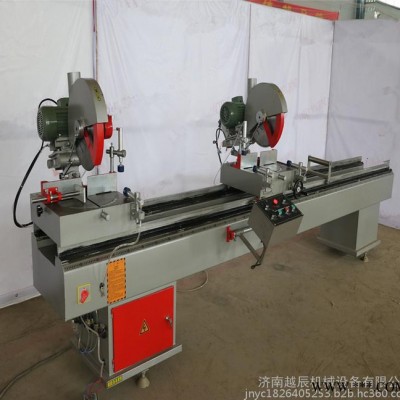 供应济南越辰塑钢门窗设备，潞城市塑钢门窗02锯LJB2-350*3500，塑钢门窗加工设备厂家，整套塑钢门窗设备价格 械图3