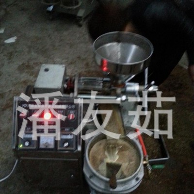 厂方食用油加工设备超市预榨机商用花生大型香油机小型榨油机
