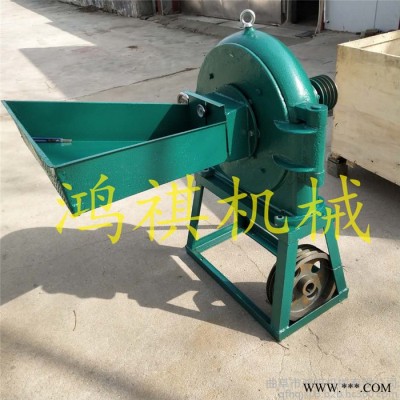 鸿祺粮食加工设备 小型面粉加工设备 实用大豆小麦磨面机图3