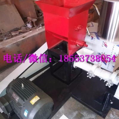 狗粮加工设备 家用饲料膨化机 全国供应多功能饲料颗粒膨化机图2