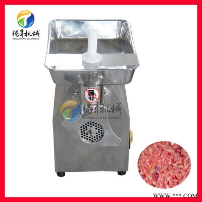 广东**台式32A绞肉末机 大型台式电动绞肉机 食品机械应用 肉制品加工设备图3