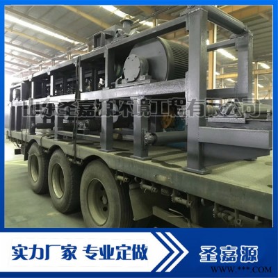 石膏加工废水处理设备 带式真空过滤机 真空皮带机厂家图2
