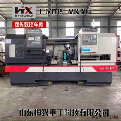 输送设备零件平端面倒角机 铝管深孔加工双头车 恒兴 大量购销图5