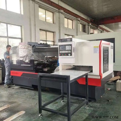 输送设备零件平端面倒角机 铝管深孔加工双头车 恒兴 大量购销图4