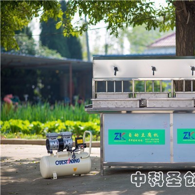 上海市做豆腐成套设备,全自动豆腐机械,快捷小型豆腐机,大型豆腐教加工设备图7